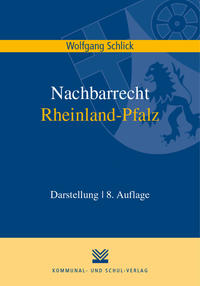Vorderes Coverbild Nachbarrecht Rheinland-Pfalz