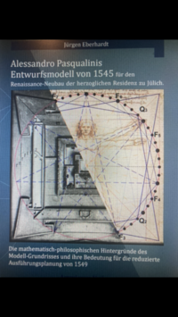 Vorderes Coverbild Alessandro Pasqualinis Entwurfsmodell von 1545