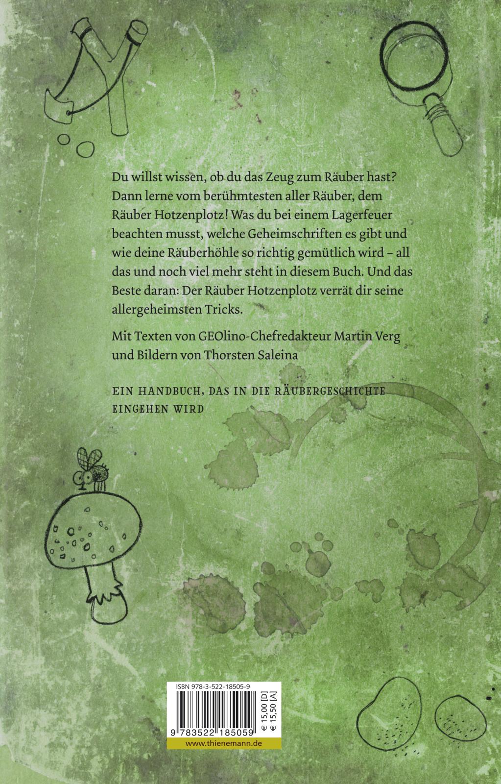 Rückseitencover Das streng geheime Räuberhandbuch