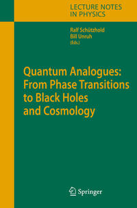 Vorderes Coverbild Quantum Analogues: From Phase Transitions to Black Holes and Cosmology