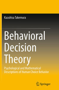 Vorderes Coverbild Behavioral Decision Theory
