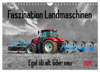 Vorderes Coverbild Faszination Landmaschinen - Egal ob alt oder neu (Wandkalender 2026 DIN A4 quer), CALVENDO Monatskalender