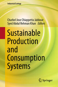 Vorderes Coverbild Sustainable Production and Consumption Systems