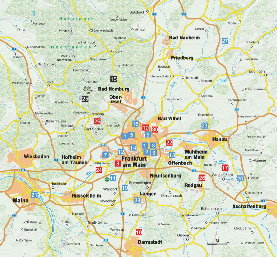 Beispielinhalt (Bild) Radtouren für Langschläfer Frankfurt