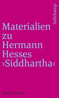 Vorderes Coverbild Materialien zu Hermann Hesses »Siddhartha«