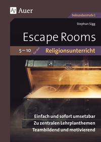 Vorderes Coverbild Escape Rooms für den Religionsunterricht 5-10