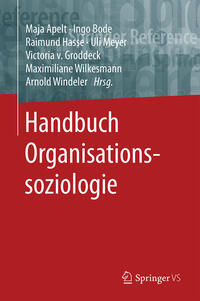 Vorderes Coverbild Handbuch Organisationssoziologie