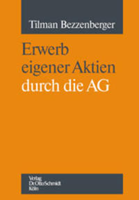 Vorderes Coverbild Erwerb eigener Aktien durch die AG