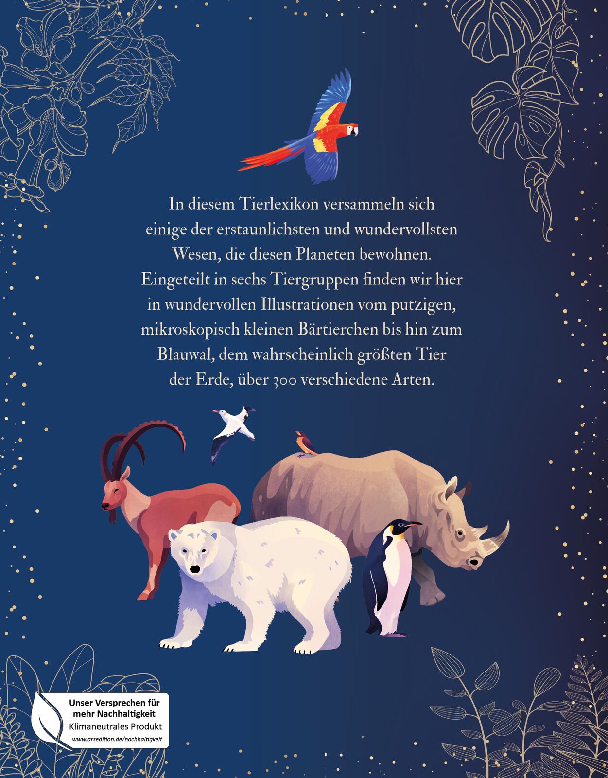 Rückseitencover Das große Lexikon der Tiere