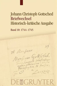 Vorderes Coverbild März 1744 – September 1745
