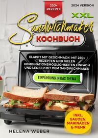 Vorderes Coverbild XXL Sandwichmaker Kochbuch