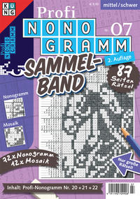 Vorderes Coverbild Profi-Nonogramm 3er-Band Nr. 7