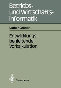 Vorderes Coverbild Entwicklungsbegleitende Vorkalkulation