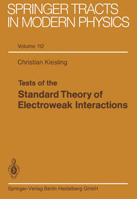 Vorderes Coverbild Tests of the Standard Theory of Electroweak Interactions
