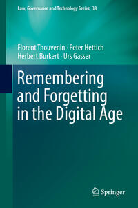Vorderes Coverbild Remembering and Forgetting in the Digital Age