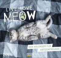 Vorderes Coverbild Live, Love, Meow 2026