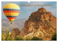 Vorderes Coverbild Ballonfahrt in Kappadokien (Wandkalender 2026 DIN A3 quer), CALVENDO Monatskalender