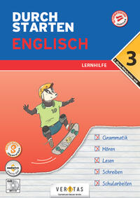 Vorderes Coverbild Durchstarten Englisch 3. Klasse Mittelschule/AHS Lernhilfe (mit Audio-CD)