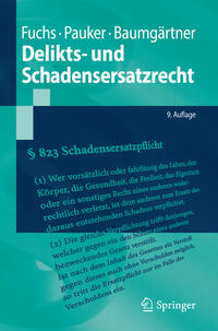 Vorderes Coverbild Delikts- und Schadensersatzrecht