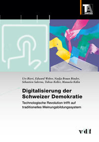Vorderes Coverbild Digitalisierung der Schweizer Demokratie