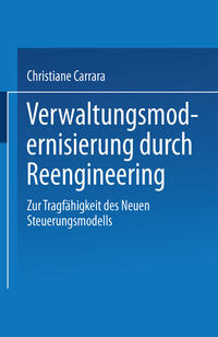 Vorderes Coverbild Verwaltungsmodernisierung durch Reengineering
