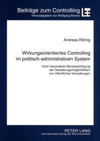 Vorderes Coverbild Wirkungsorientiertes Controlling im politisch-administrativen System