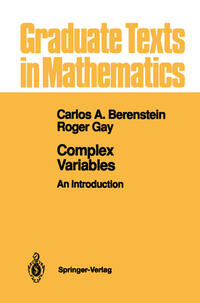 Vorderes Coverbild Complex Variables