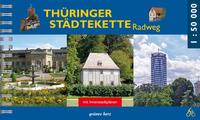 Vorderes Coverbild Thüringer Städtekette Radwanderweg