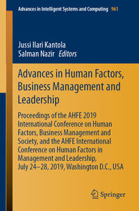 Vorderes Coverbild Advances in Human Factors, Business Management and Leadership