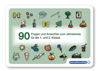 Vorderes Coverbild 90 Fragen und Antworten zum Jahreskreis