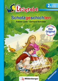 Vorderes Coverbild Leserabe mit Mildenberger Silbenmethode - Schatzgeschichten