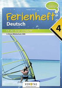 Vorderes Coverbild Ferienheft Deutsch 4. Klasse MS/AHS