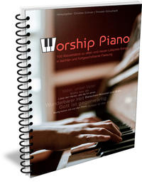 Vorderes Coverbild Worship Piano - Buch