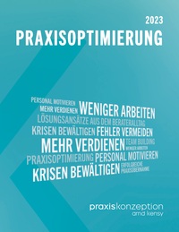 Vorderes Coverbild Praxisoptimierung 2023