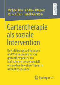 Vorderes Coverbild Gartentherapie als soziale Intervention