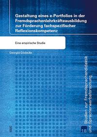 Vorderes Coverbild Gestaltung eines e-Portfolios in der Fremdsprachenlehrkräfteausbildung zur Förderung fachspezifischer Reflexionskompetenz