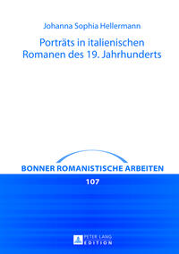 Vorderes Coverbild Porträts in italienischen Romanen des 19. Jahrhunderts