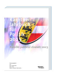Vorderes Coverbild Kärntner Jahrbuch für Politik 2023