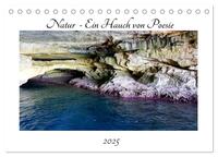 Vorderes Coverbild Natur Ein Hauch von Poesie (Tischkalender 2025 DIN A5 quer), CALVENDO Monatskalender