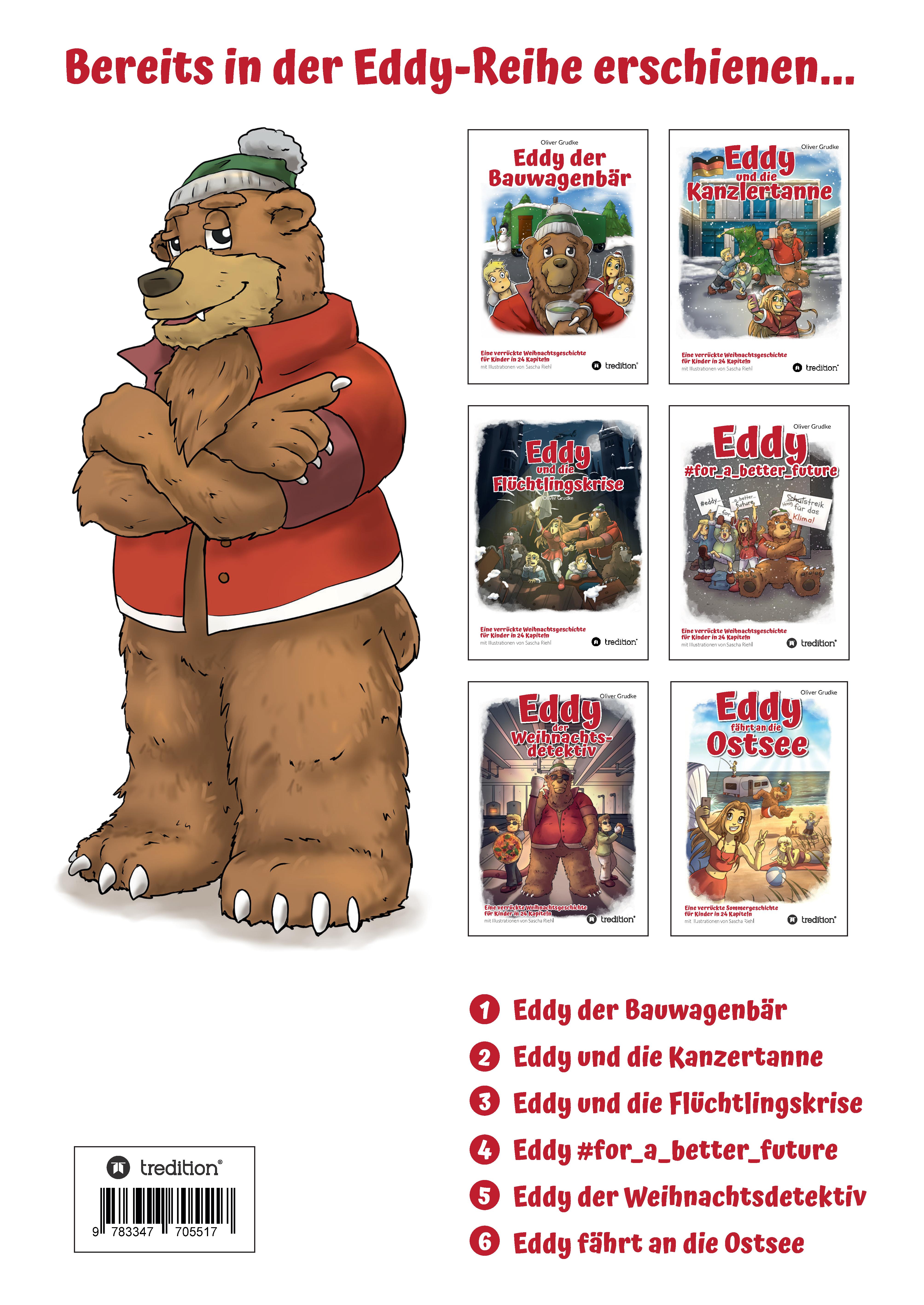 Rückseitencover Eddy der Weihnachtsdedektiv