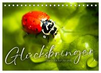 Vorderes Coverbild Glücksbringer - Dem Glück auf der Spur. (Tischkalender 2025 DIN A5 quer), CALVENDO Monatskalender