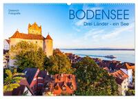Vorderes Coverbild BODENSEE Drei Länder - ein See (Wandkalender 2025 DIN A2 quer), CALVENDO Monatskalender