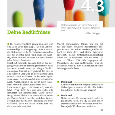 Beispielinhalt (Bild) Burnout vermeiden