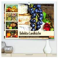 Vorderes Coverbild Geliebte Landküche. Anbauen, ernten und frohlocken! (hochwertiger Premium Wandkalender 2025 DIN A2 quer), Kunstdruck in Hochglanz