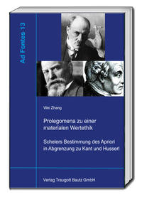 Vorderes Coverbild Prolegomena zu einer materiellen Wertethik