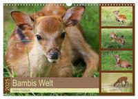 Vorderes Coverbild Bambis Welt (Wandkalender 2025 DIN A3 quer), CALVENDO Monatskalender