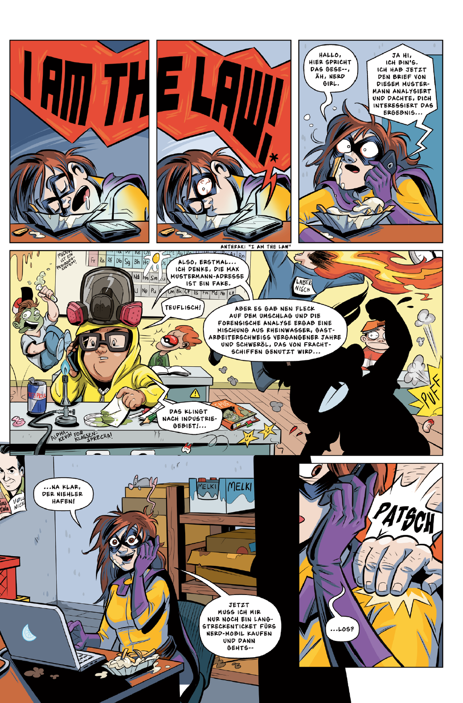 Beispielinhalt (Bild) Die nebenberuflichen Abenteuer von Nerd Girl #2
