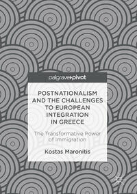 Vorderes Coverbild Postnationalism and the Challenges to European Integration in Greece