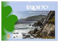 Vorderes Coverbild Irland - Rauhe Küste und Wilde Natur (Wandkalender 2025 DIN A2 quer), CALVENDO Monatskalender