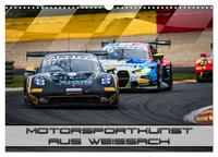 Vorderes Coverbild Motorsportkunst aus Weissach (Wandkalender 2025 DIN A3 quer), CALVENDO Monatskalender